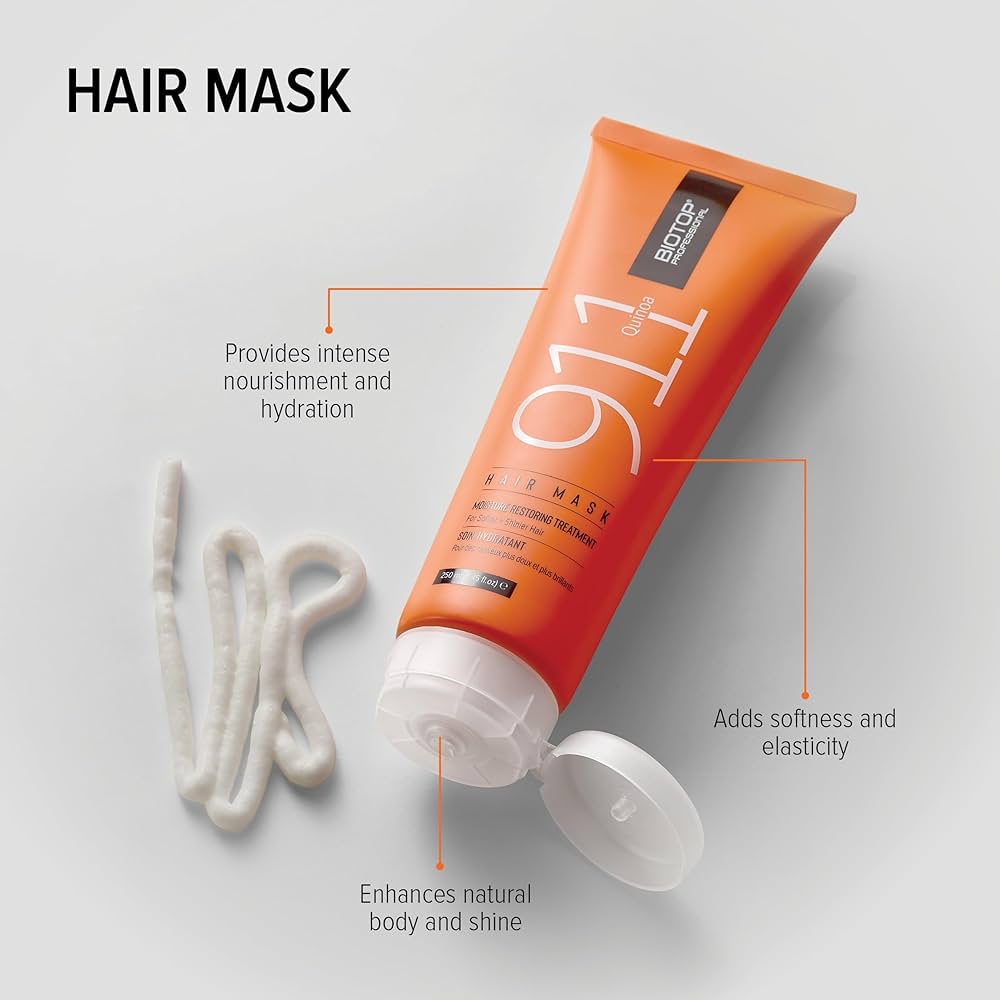 Amazon.com: Biotop Professional 911 Quinoa Hair Mask - Repairing