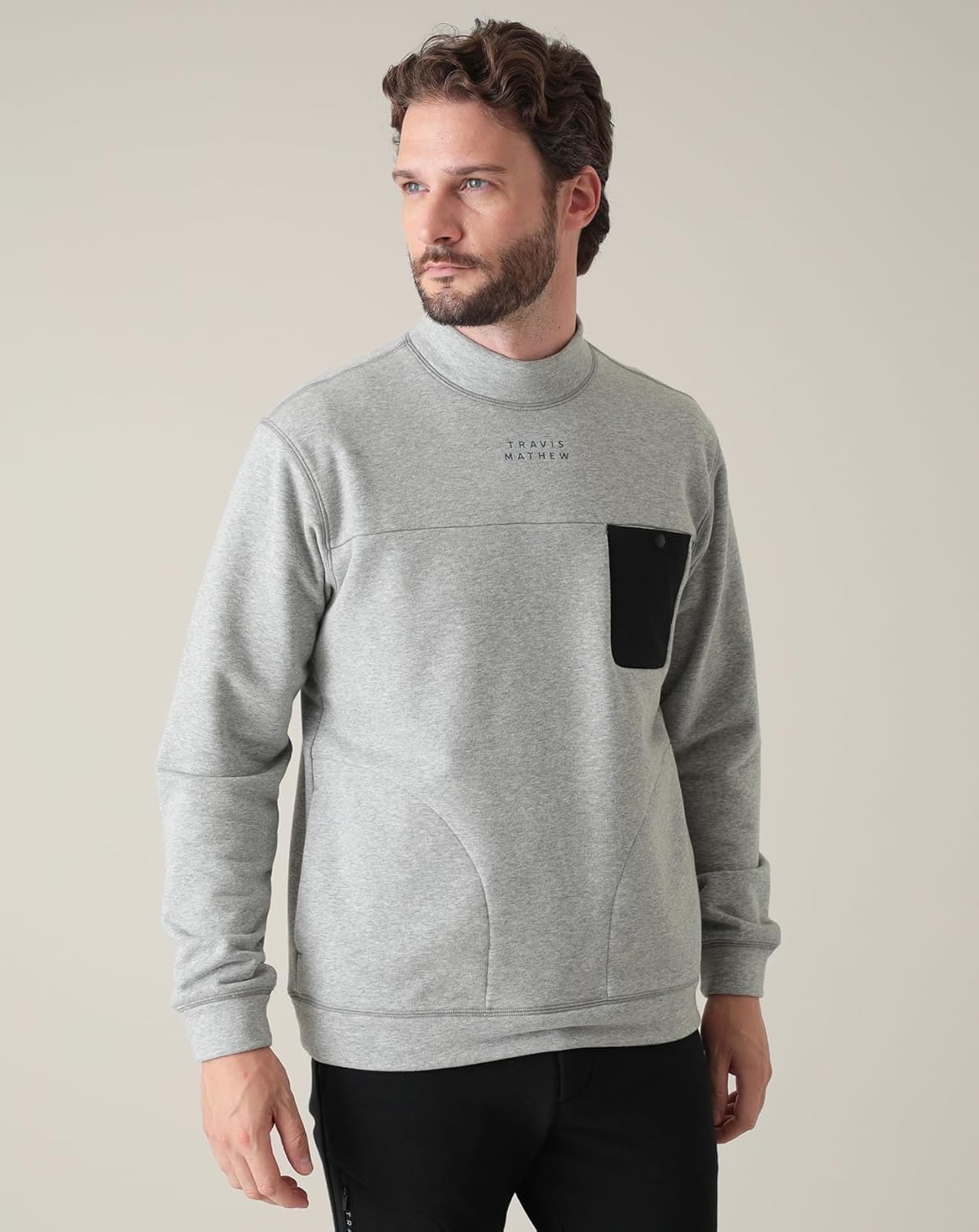 トラビスマシュー／リバーシブルプルオーバーL トラヴィスマシュー