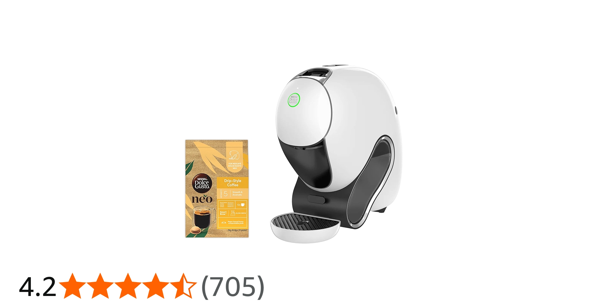 Amazon.co.jp: ネスカフェ ドルチェ グスト ネオ カフェ ホワイト