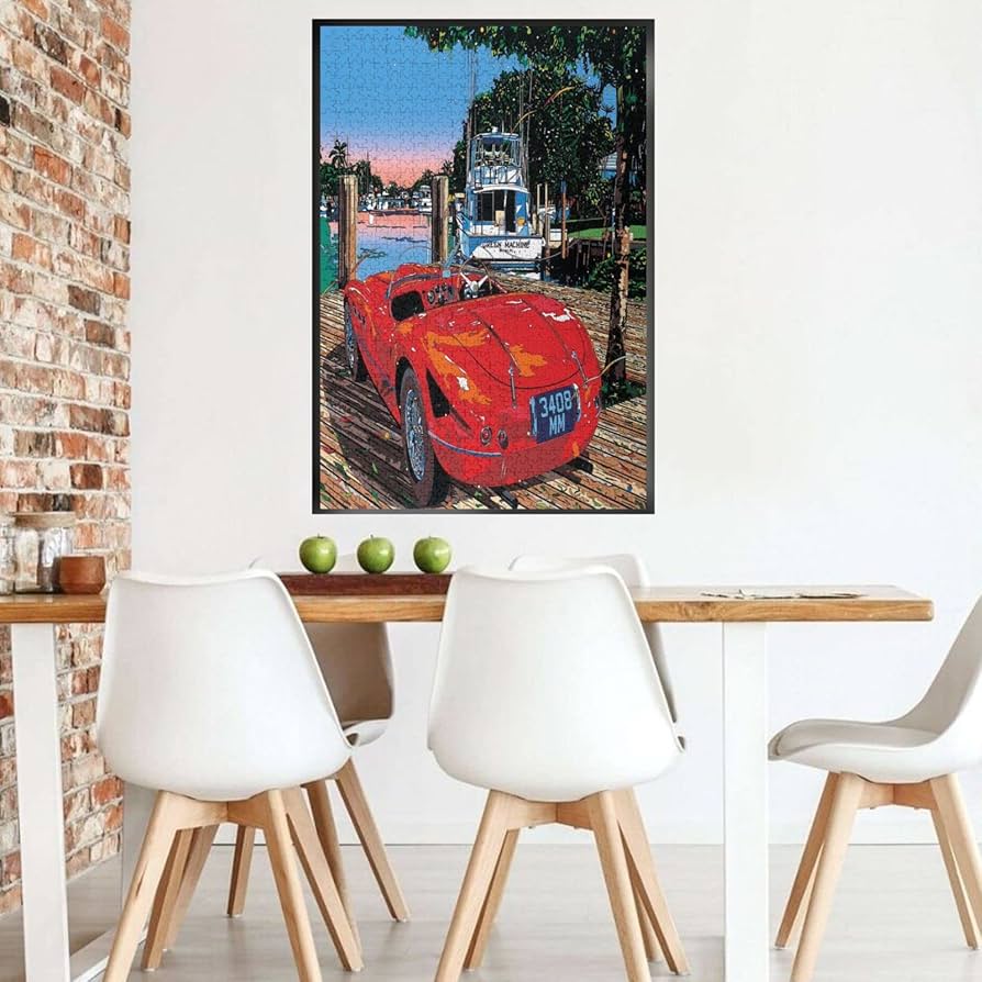 d*9様 鈴木英人 OCEAN DRIVE 1000ピース ジグソーパズル 中古 ぴ*ぴ様
