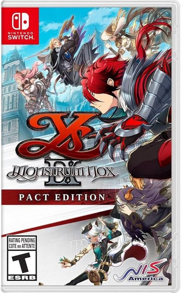 Ys Ix Monstrum Nox Pact Edition Nintendo Switch Games and Software