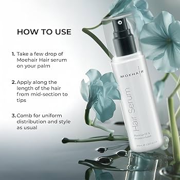 Amazon.com : MOEHAIR Anti Frizz Hair Serum | Infused with Maracuja