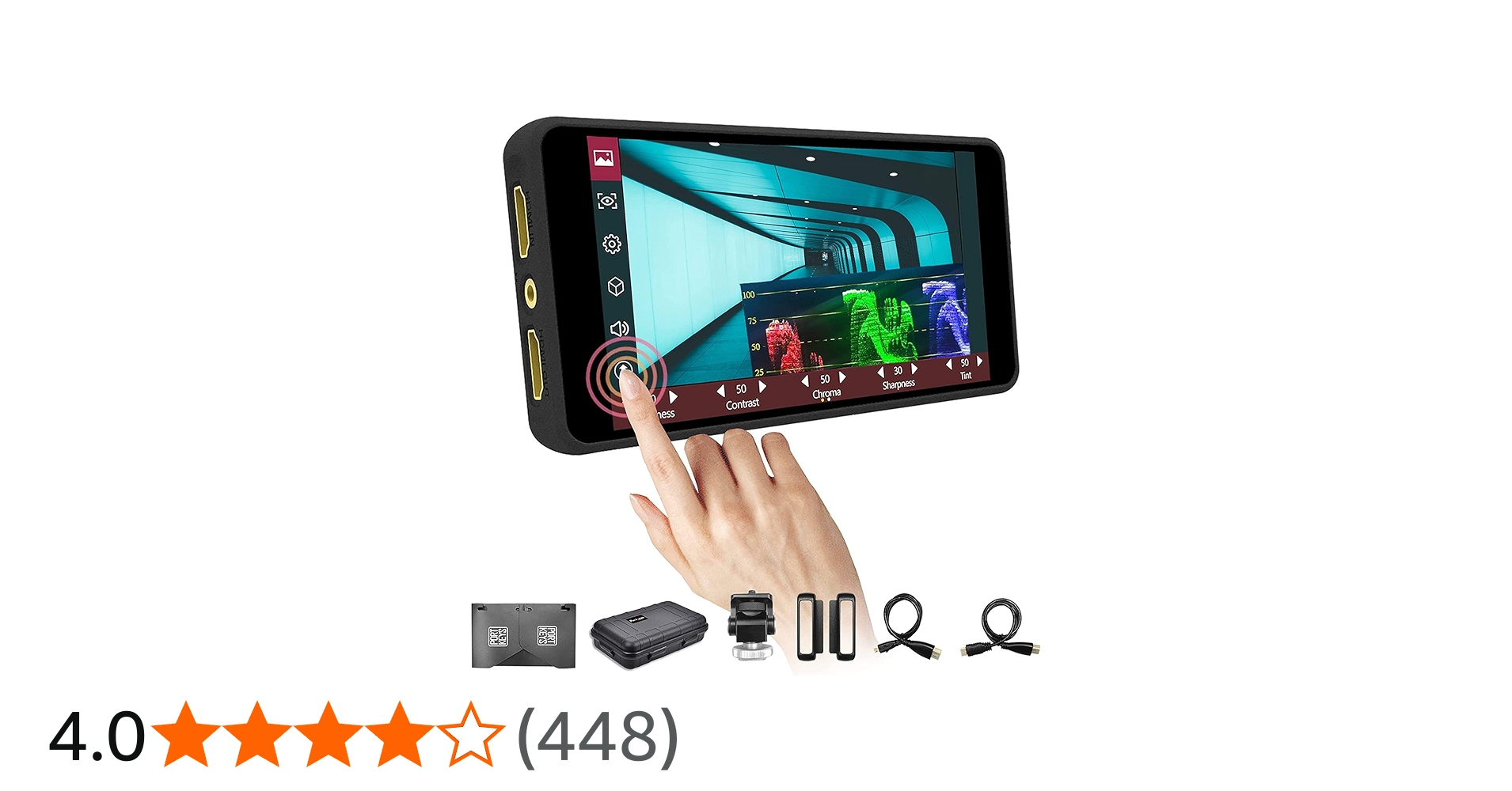 Amazon | Portkeys PT5 II カメラ モニター 5” タッチスクリーン撮影