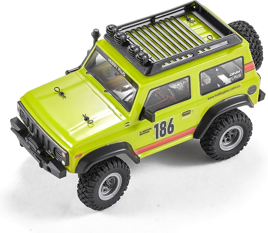 Amazon.co.jp: wheelfun 1:24 4X4 4WD RC ロッククローラー 車 ミニ