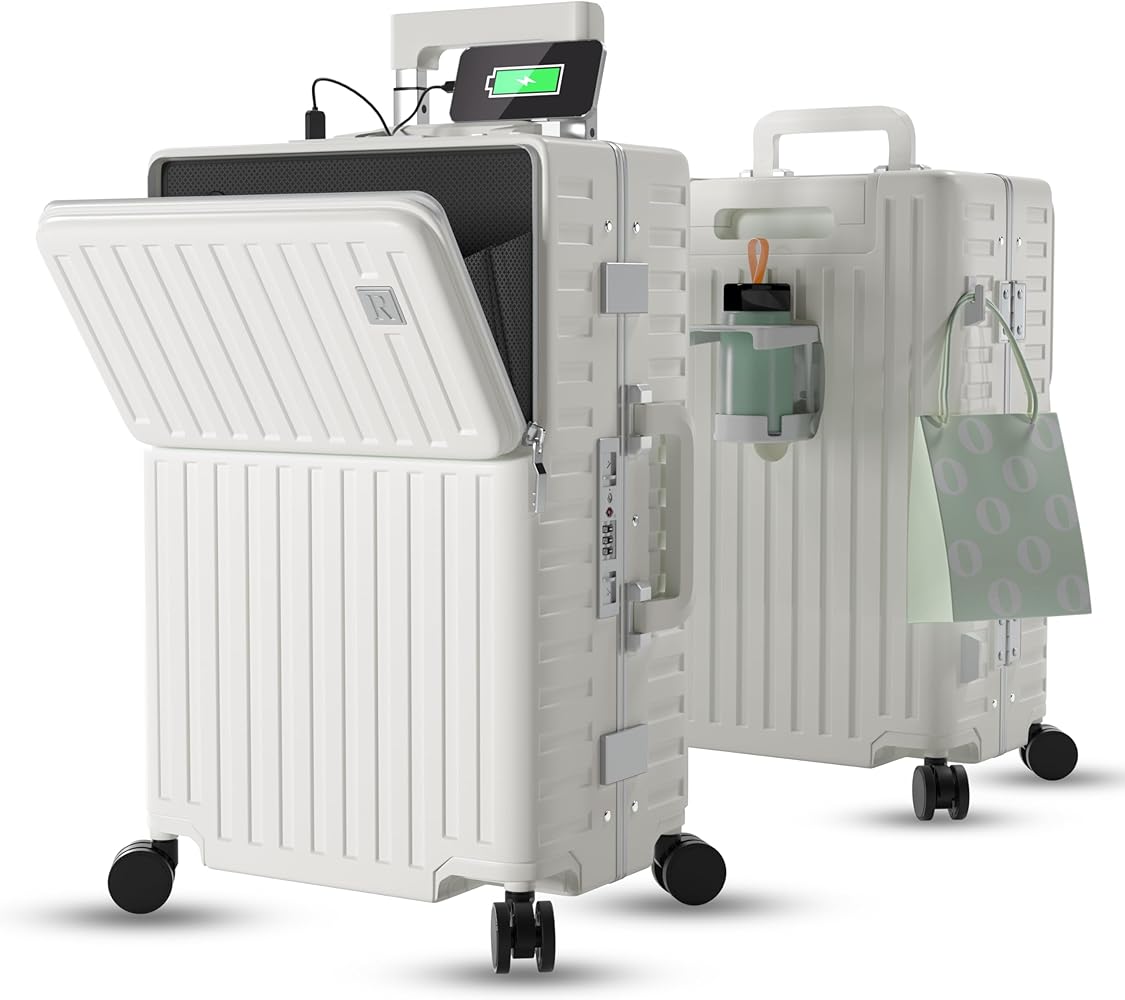 Amazon.co.jp: [Redamancy] スーツケース 機内持ち込み usbポート付き