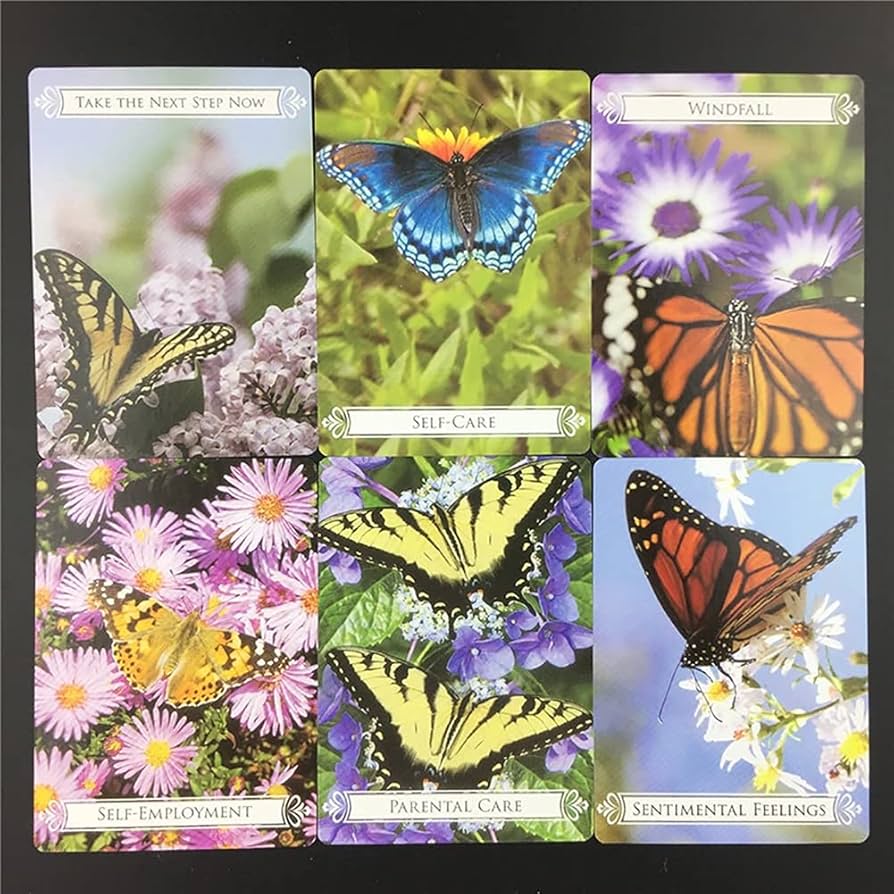 Amazon | Butterfly Oracle Cards,バタフライオラクルカード,tarot