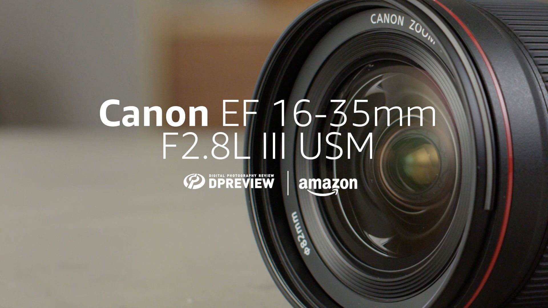 Amazon.com : Canon EF 16–35mm f/2.8L III USM Lens, Black (0573C002