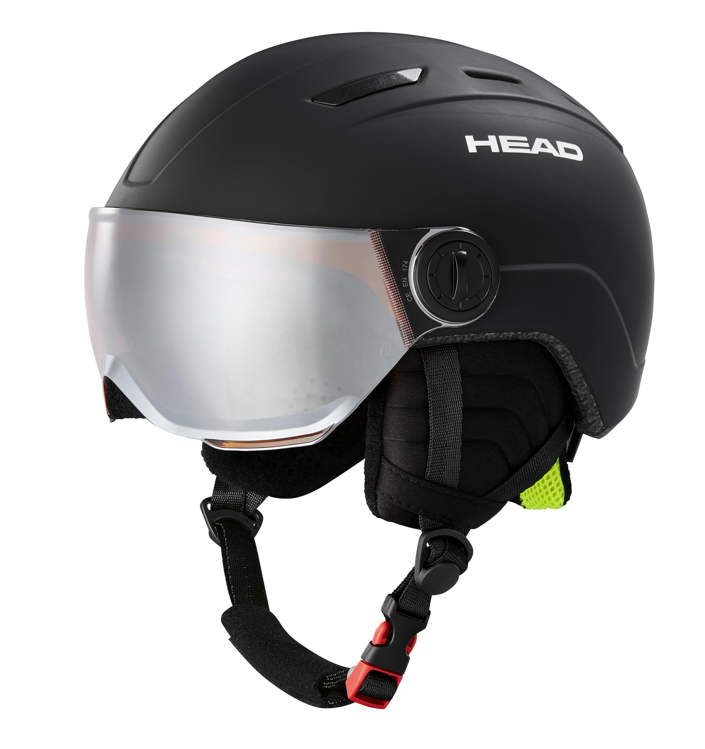 ☆ヘッド☆HEAD☆KNIGHT ☆58-61☆スキーヘルメット☆ミラーバイザー