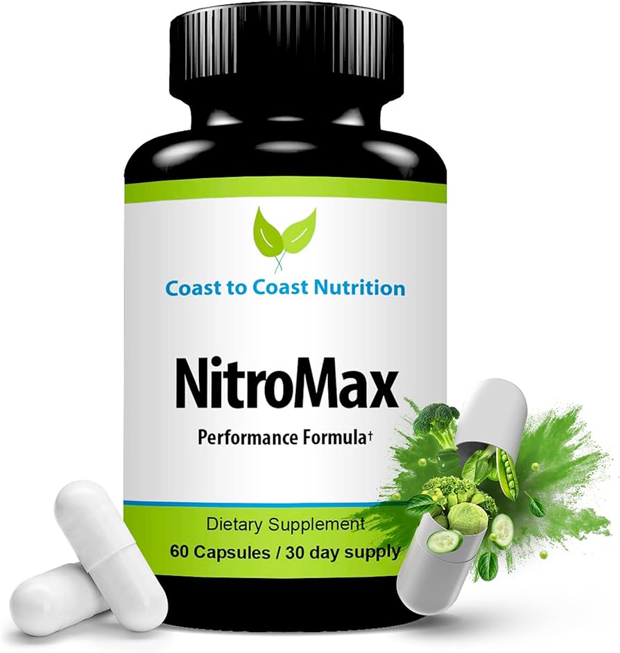 Amazon.com: NitroMax Performance Formula – L-Arginine Nitric Oxide