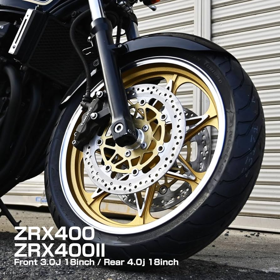 Amazon.co.jp: ZRX400 ZRX400II 対応 キャストホイール 前後18インチ