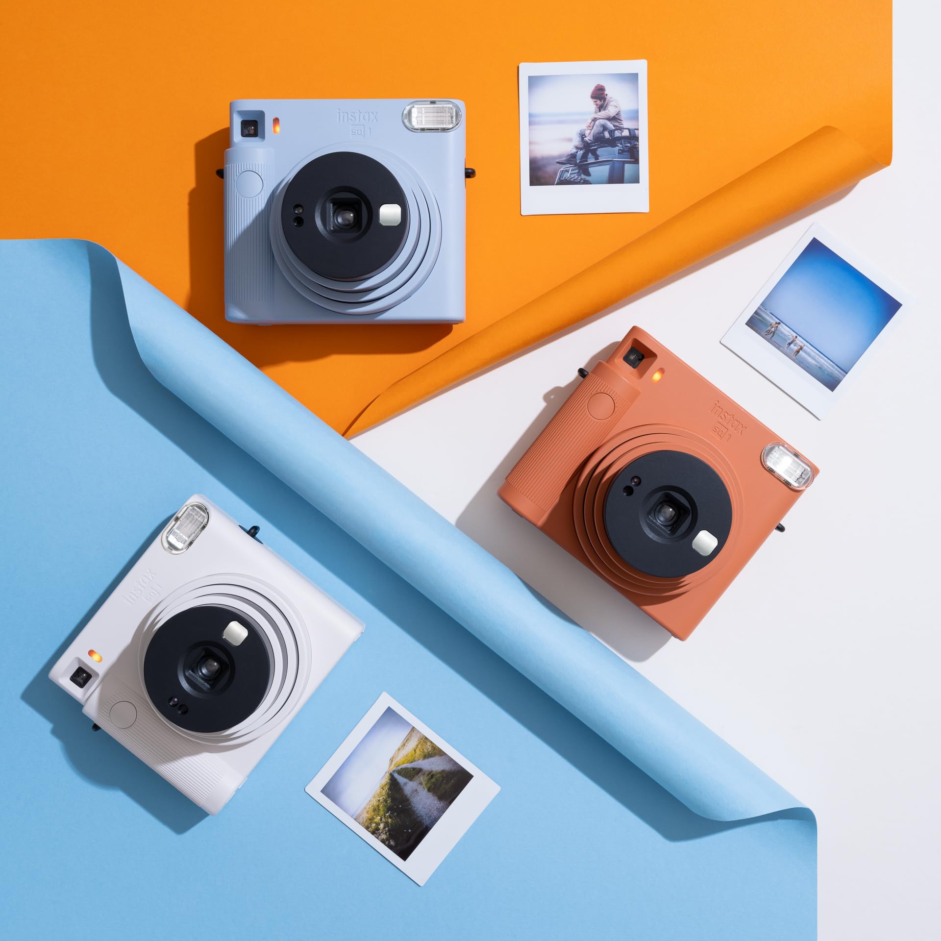 Amazon | Instax Square SQ1インスタントカメラ グレイシャーブルー