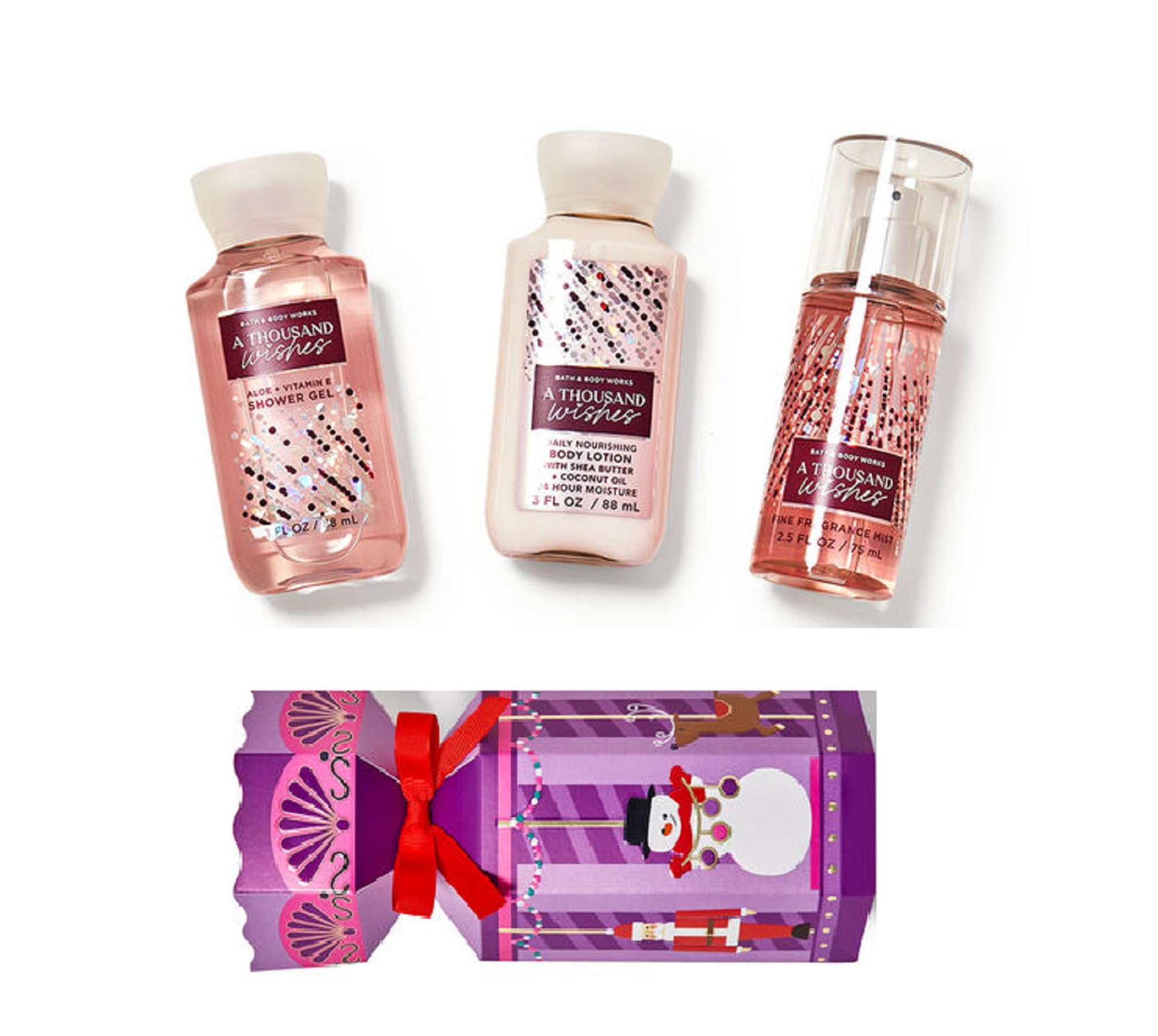 Amazon.com : Bath & Body Works A Thousand Wishes Mini Gift Box Set