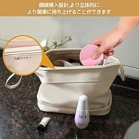 Amazon.co.jp: Abiudeng 化粧品バッグ大容量化粧品袋二重層