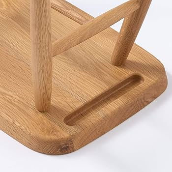Amazon｜無印良品 オーク材スツール・丸脚 幅52.5×奥行34×高さ44cm
