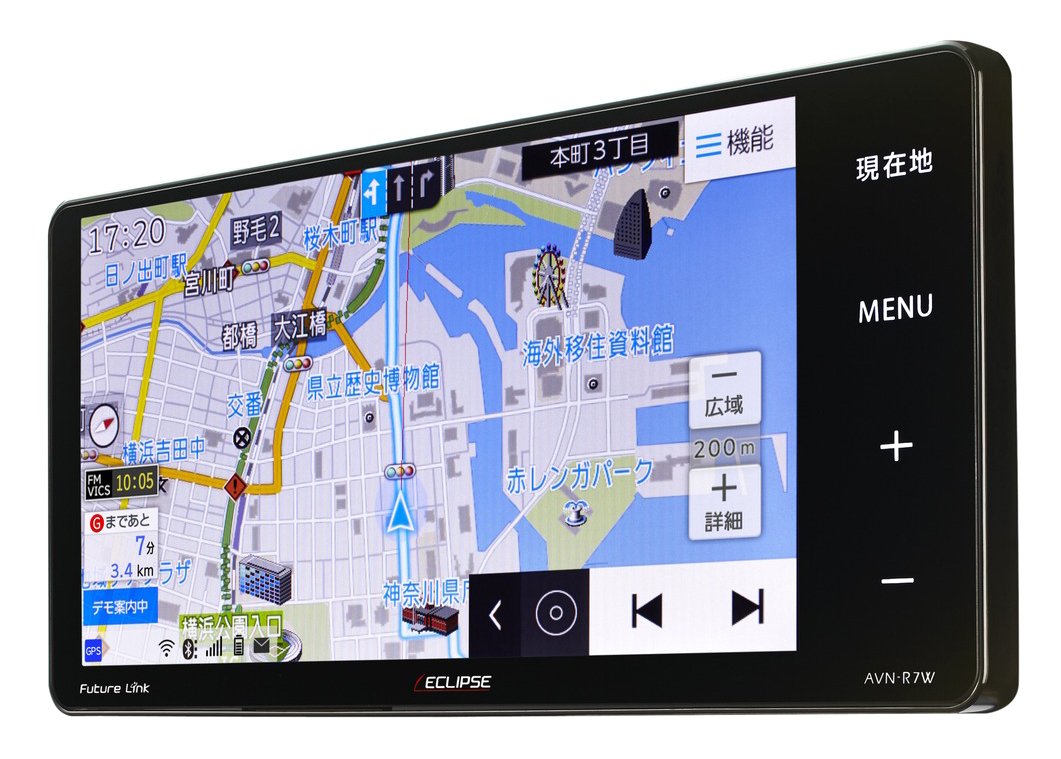 Amazon | デンソーテン イクリプス(ECLIPSE) カーナビ AVN-R7W 地図