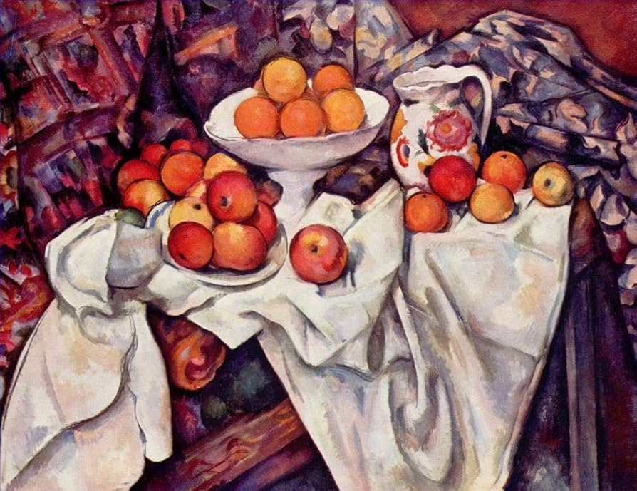 Amazon.co.jp: 18 アート絵画 リンゴとオレンジ ポール セザンヌ