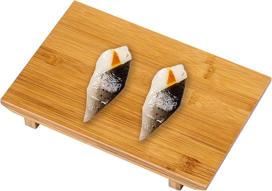 Amazon.co.jp: JIKANNOYA 寿司下駄 寿司盛台 ランチプレート 食器 寿司