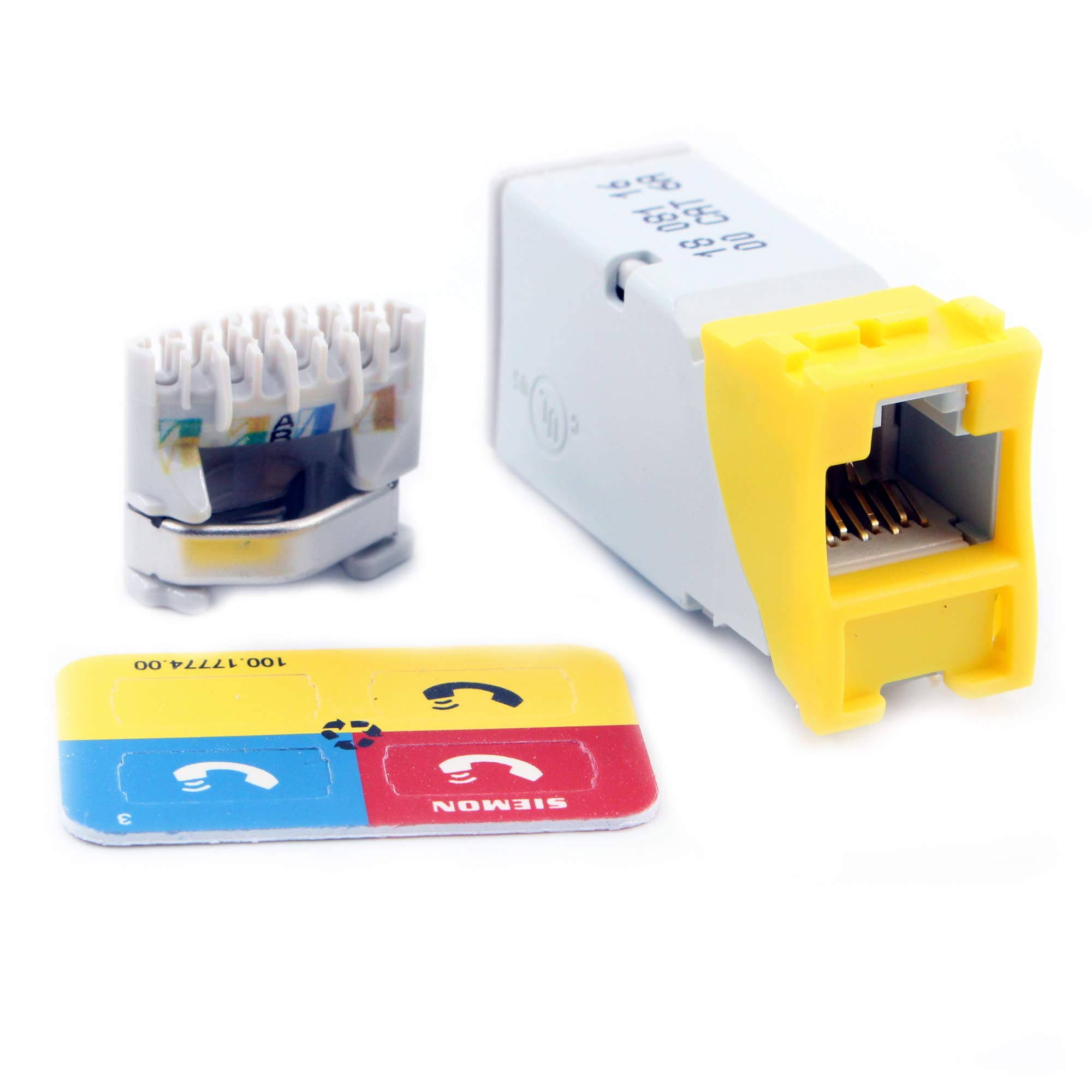 Amazon.com: Siemon Z6A-05 ZMAX Hybrid CAT6A Modular Jack, UTP