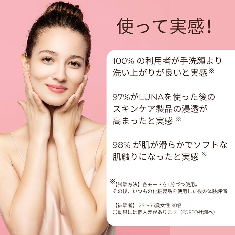 Amazon.co.jp: FOREO LUNA mini 2 電動洗顔ブラシ シリコーン製 音波