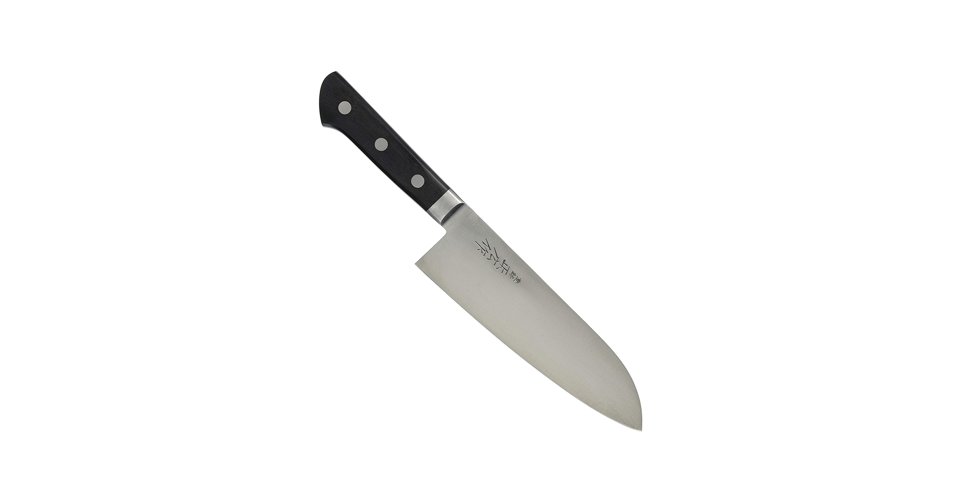Amazon｜正広(マサヒロ) (日本鋼・ツバ付)三徳型 牛刀 17.5cm｜三徳