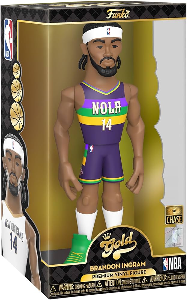 Amazon.com: Funko Gold Vinyl: NBA - Brandon Ingram, New Orleans