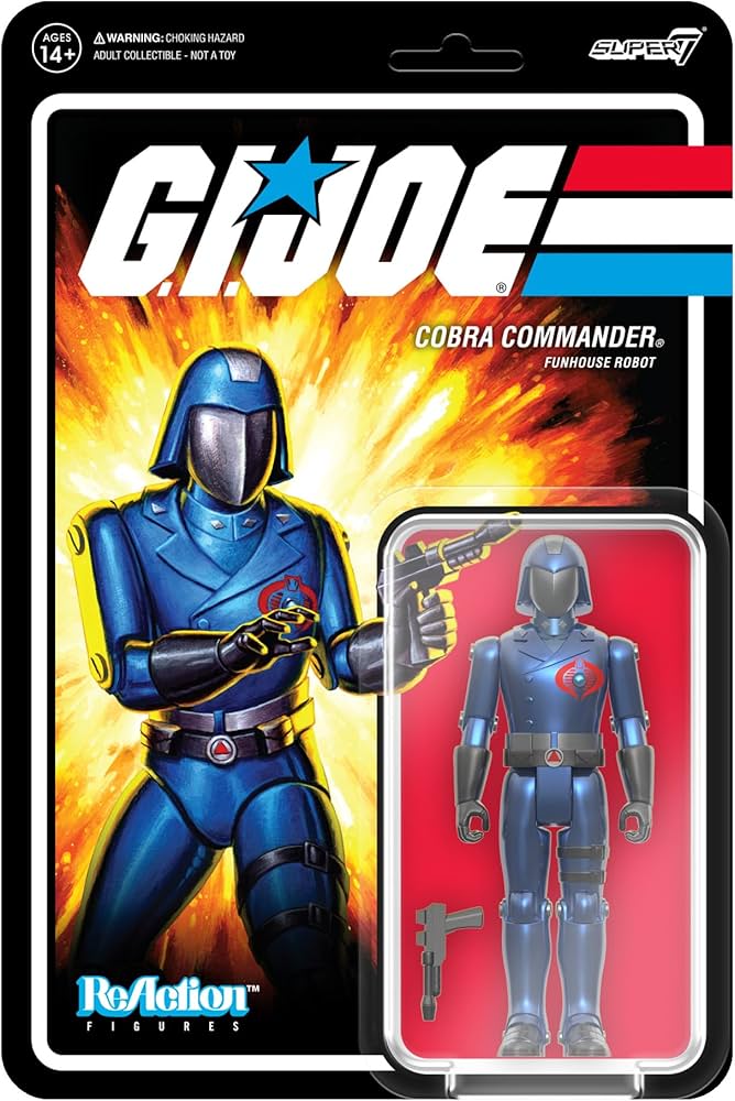 Amazon.co.jp: Super7 G.I.ジョーコブラコマンダー (ファンハウス