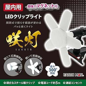 Amazon.co.jp: 高儀 LED コンパクトクリップライト SAKUTO 45W CLT
