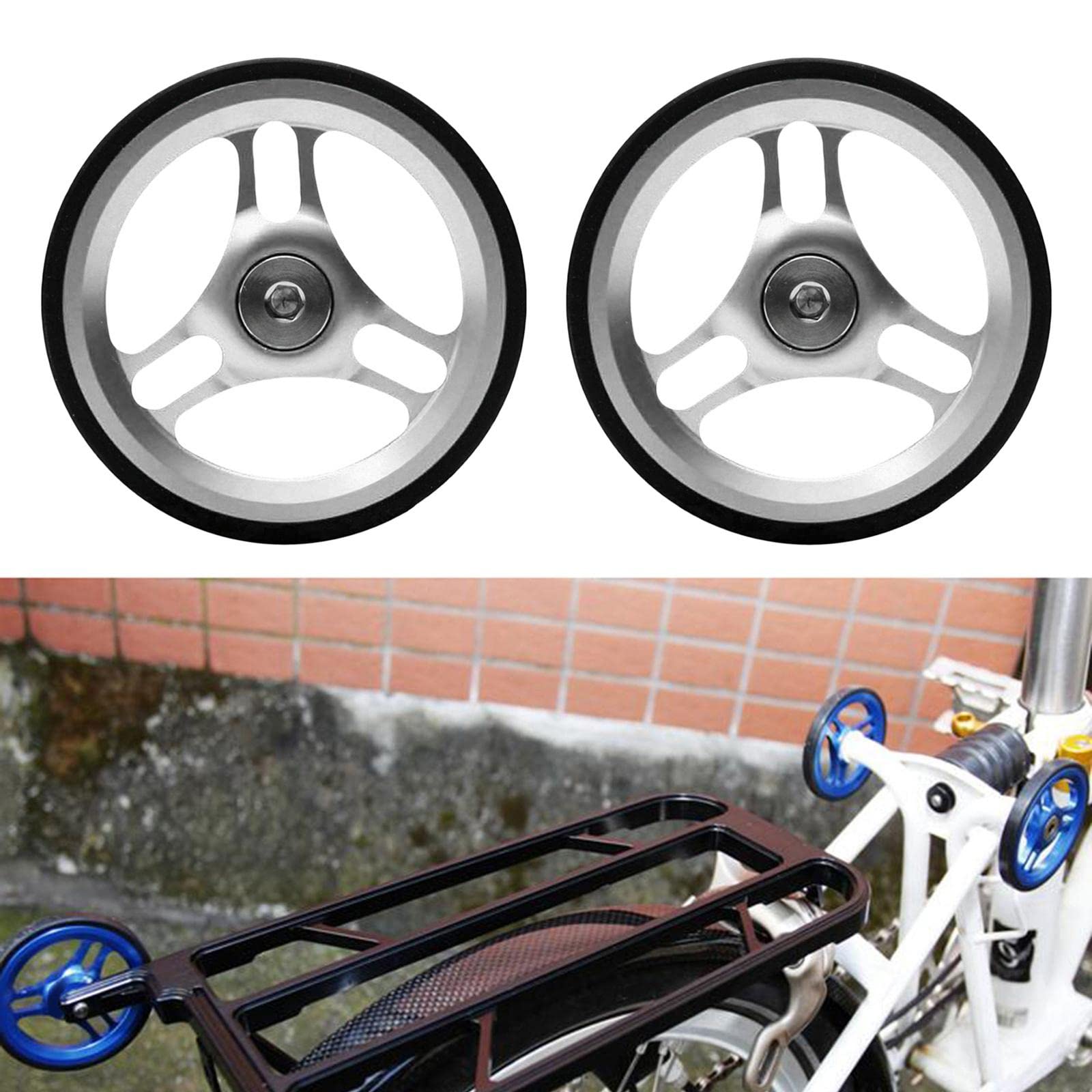 brompton 純正3速 ホイールセット シフトレバー チェーン タイヤ