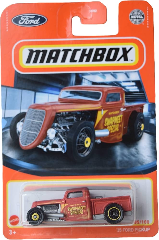Amazon.co.jp: マッチボックス '35 フォード ピックアップ - レッド 85