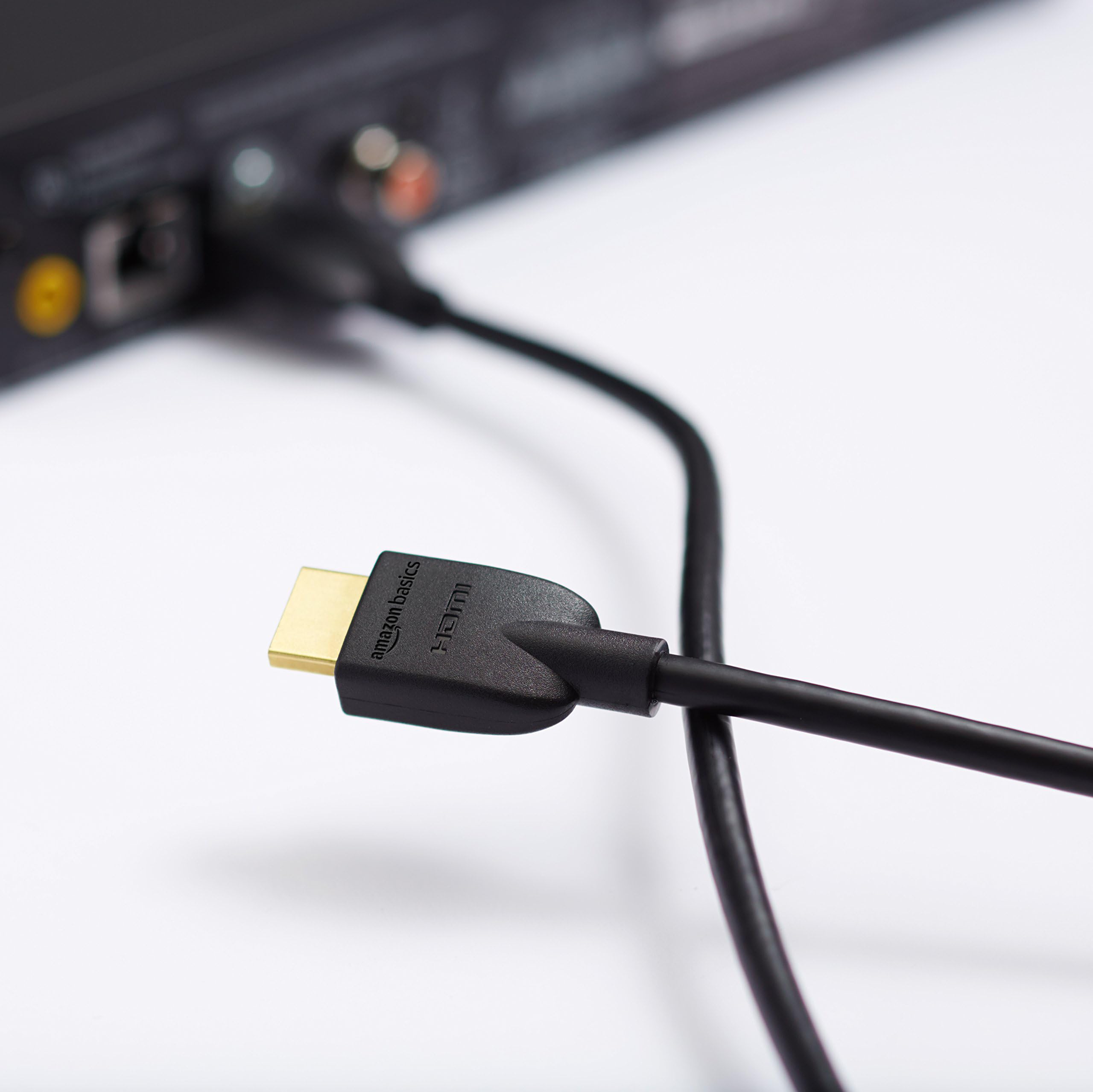 Amazon.com: Amazon Basics HDMI Cable, 3ft, 4K@60Hz, High-Speed