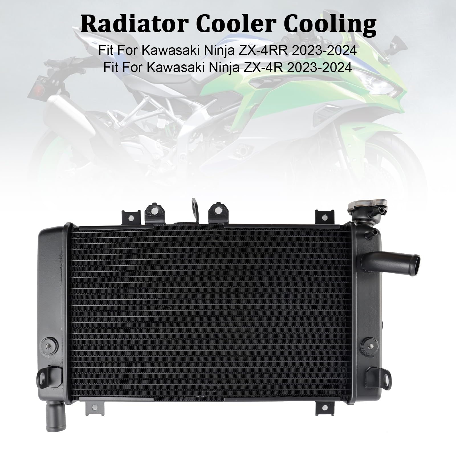 Amazon | Frezon zx4rラジエーター 適用カワサキニンジャ ZX-4R/ZX-4RR
