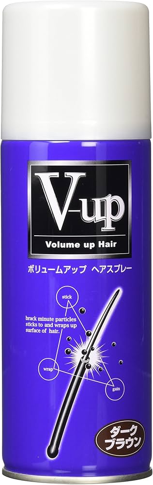 Amazon | ピノーレ V-up ボリューム アップ ヘアスプレーダーク
