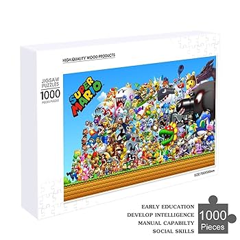 希少】マリオ ジグソーパズル マリオのクリスマスファンタジー 300