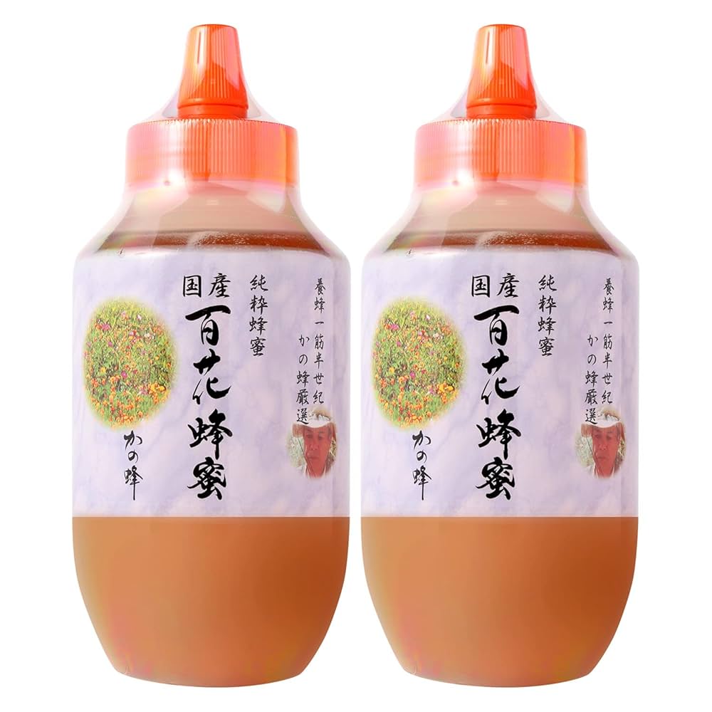 国産純粋はちみつ(結晶タイプ) 1kg ×2本 【公式通販】
