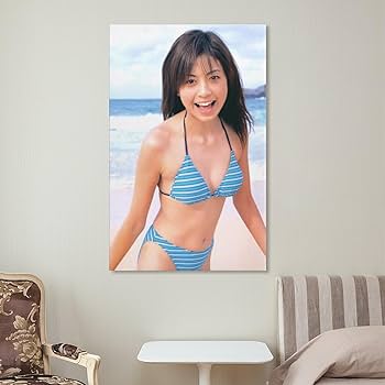 Amazon.co.jp: 片瀬那奈セクシービキニ写真ポスター絵画 部屋飾り