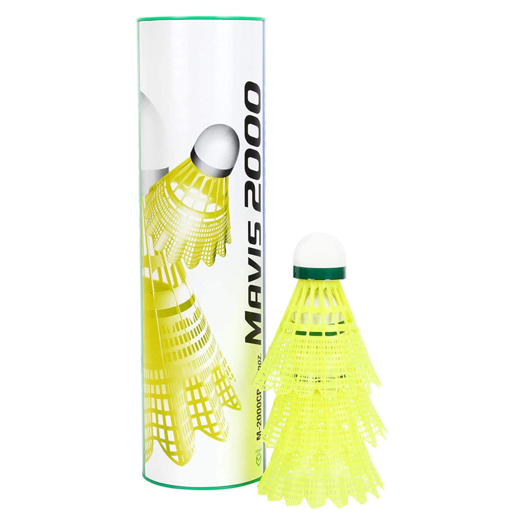 Amazon | YONEX Mavis 2000 バドミントン ミディアムスピード イエロー