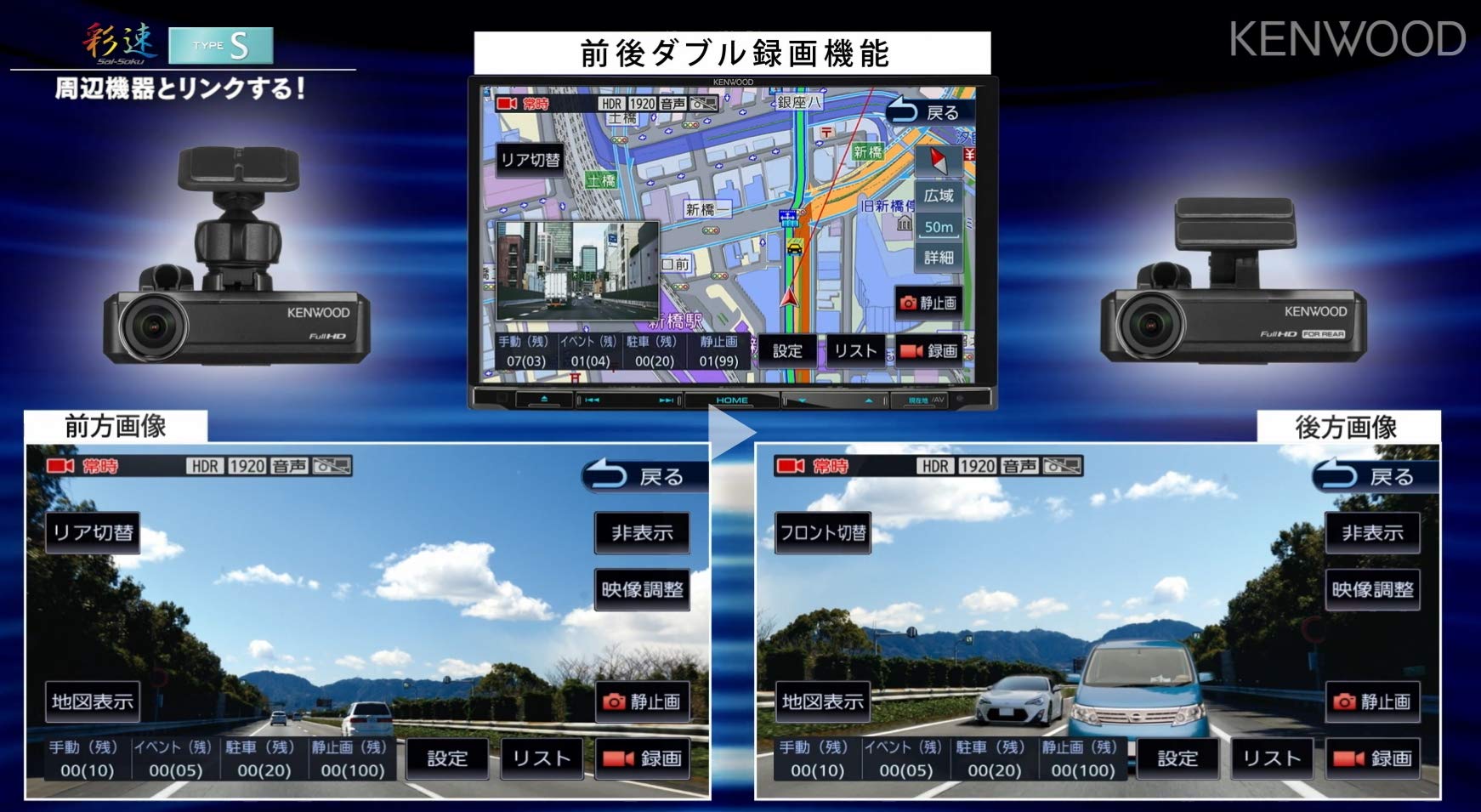 Amazon.co.jp: Kenwood MDV-S706W Car Navigation System, 7-Inch Wide