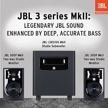 Amazon.com: JBL Professional 305PMkII 5-Inch 2-Way Powered, Active