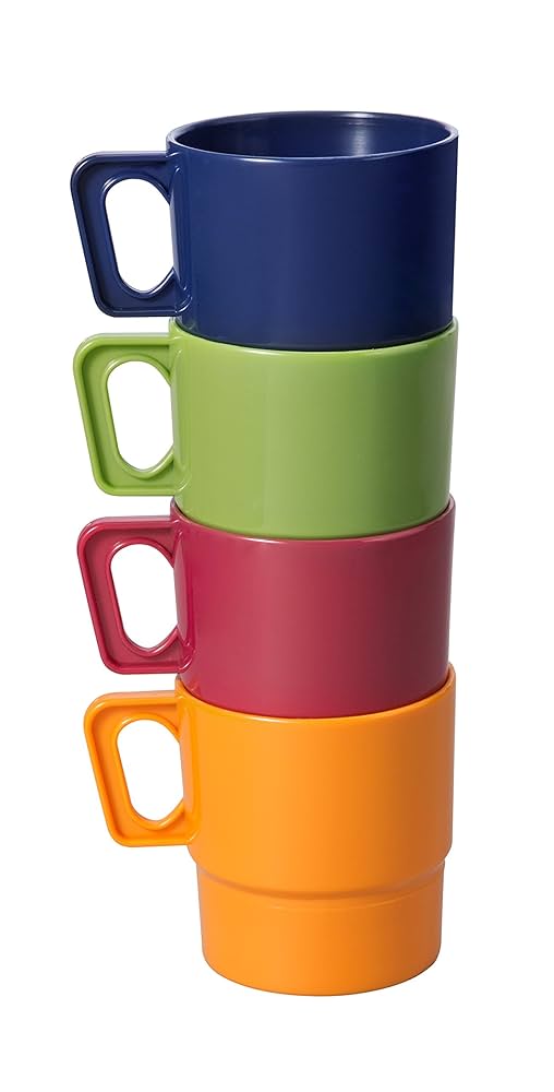 新品】Coleman コールマンマグカップ ディッシュウェアセット4人用