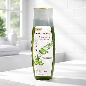 Amazon.com : patanjali Kesh Kanti Aloevera Hair Cleanser 180ml