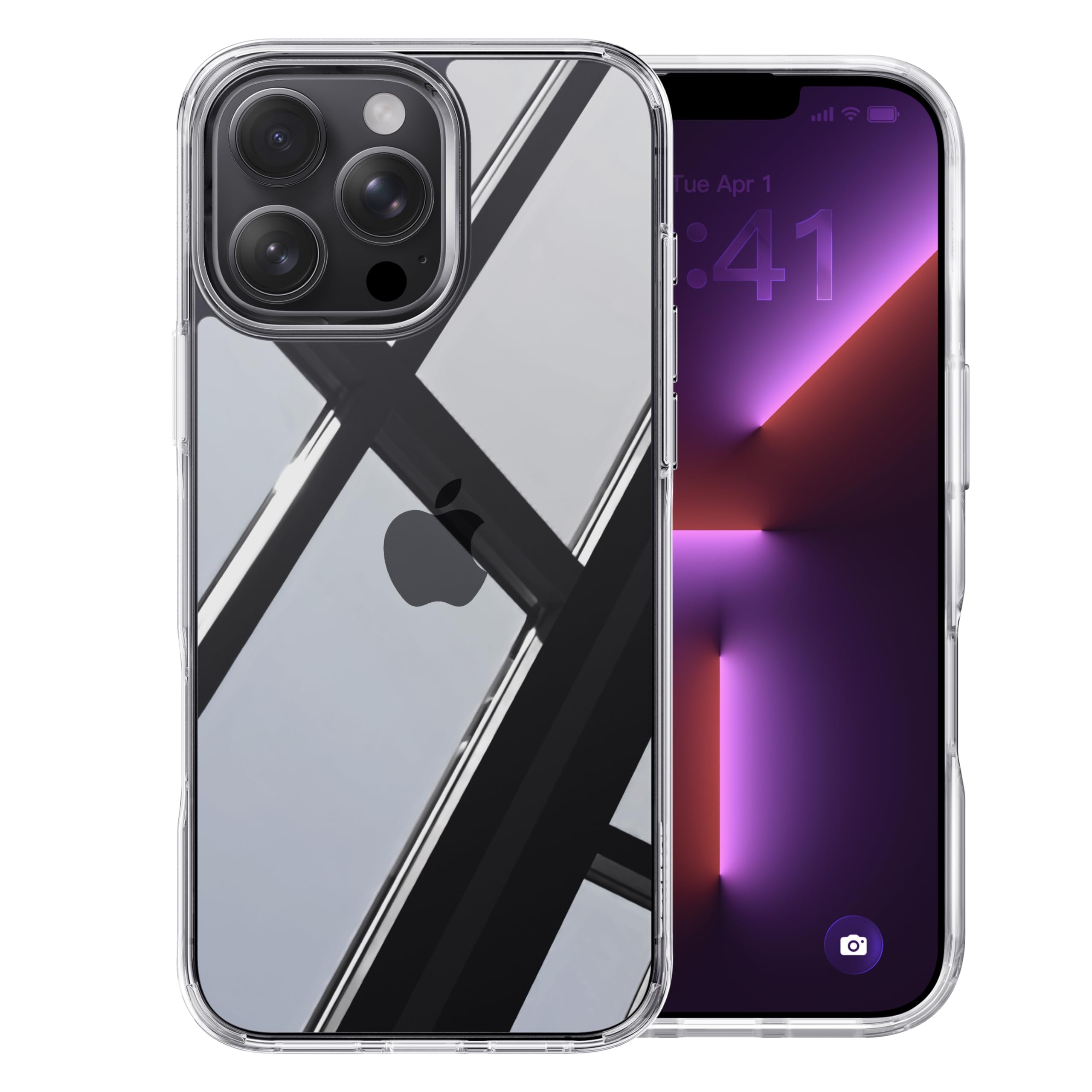 Amazon.co.jp: 【米軍MIL新規格・極々透明感】CASEKOO iPhone13 Pro 用