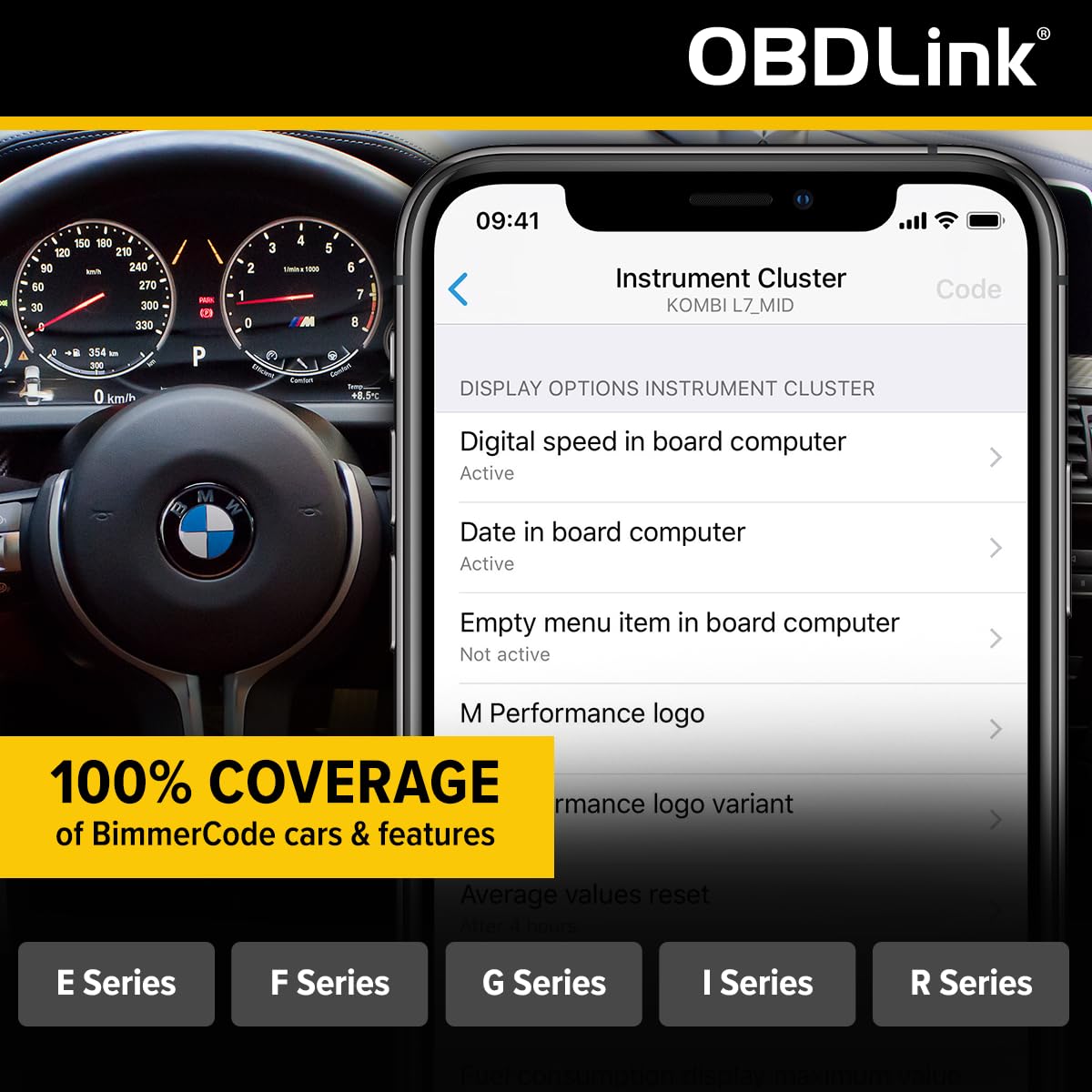 Amazon.co.jp: OBDLINK CX Bimmercode Bluetooth 5.1 BLE OBD2 Adapter