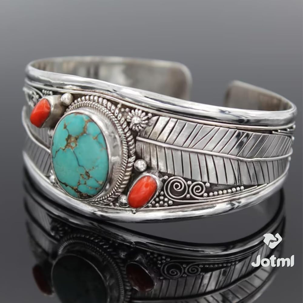 Amazon | [Jotml] メンズ バングル ターコイズ アクセサリー