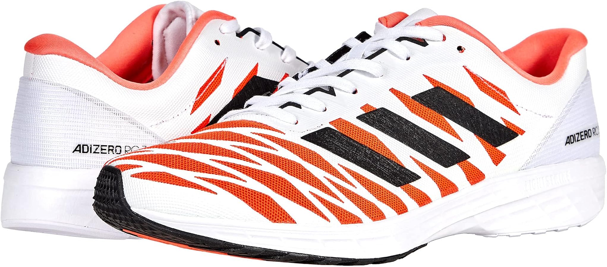 Amazon.com | adidas Mens Adizero RC 3 White/Black/Solar Red 13
