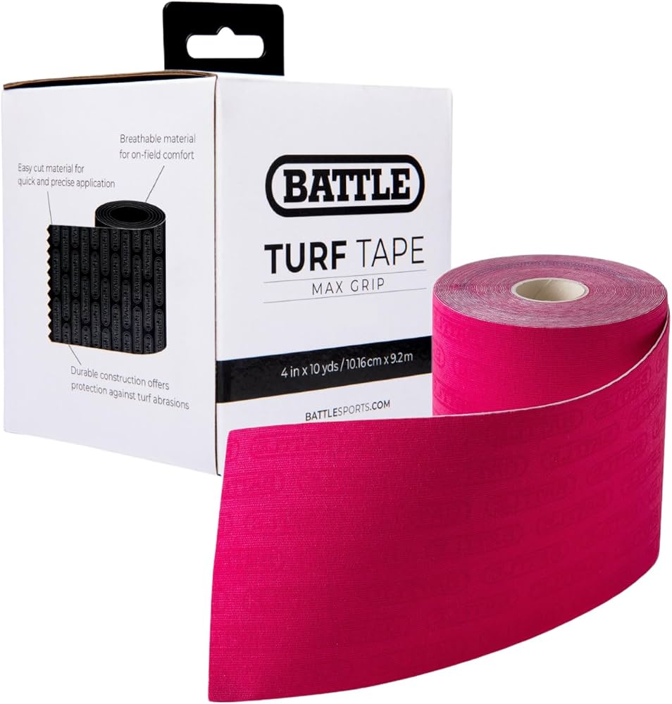 Amazon | Battle Sports フットボールターフテープ - エクストラワイド