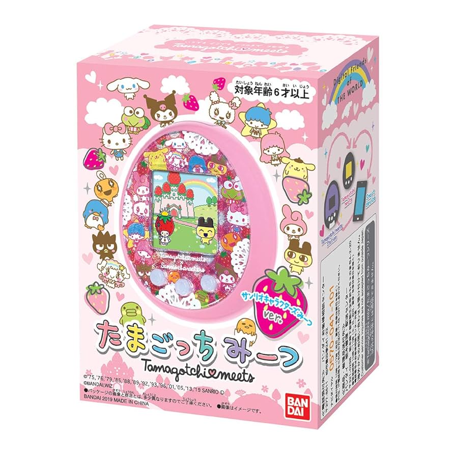 たまごっちみーつ サンリオキャラクターズ 赤 Amazon.co.jp: BANDAI
