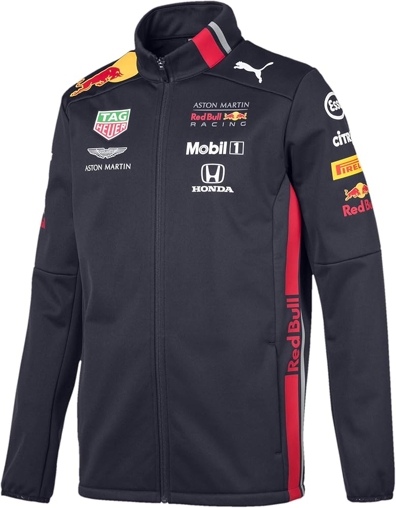 PUMA Herren Aston Martin Red Bull Racing Team Softshelljacke 2019