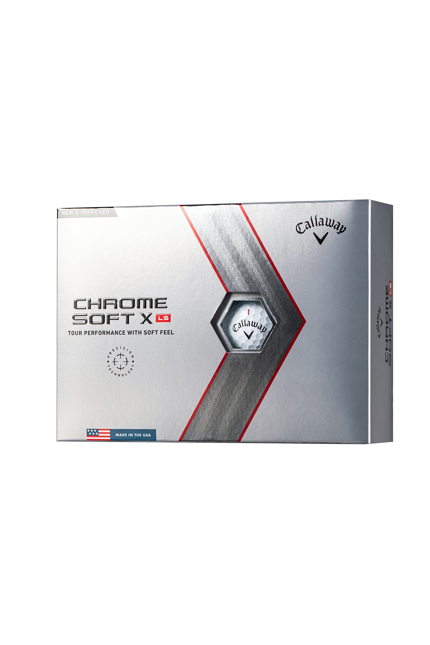 Amazon.co.jp: キャロウェイ(Callaway) ゴルフボール CHROME SOFT X LS