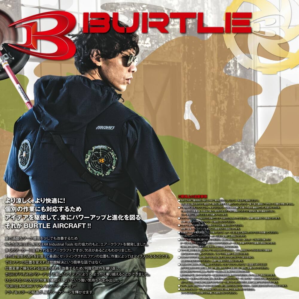 Amazon.co.jp: BURTLE バートル ファンユニット 2025年モデル エアー