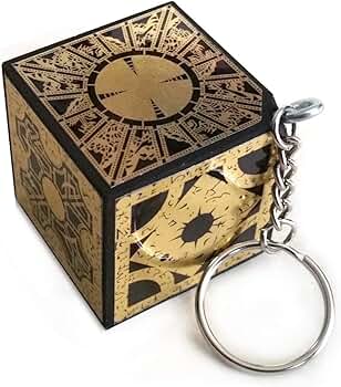 Amazon.com: Hellraiser Puzzle Box Keychain Key Chain : Clothing